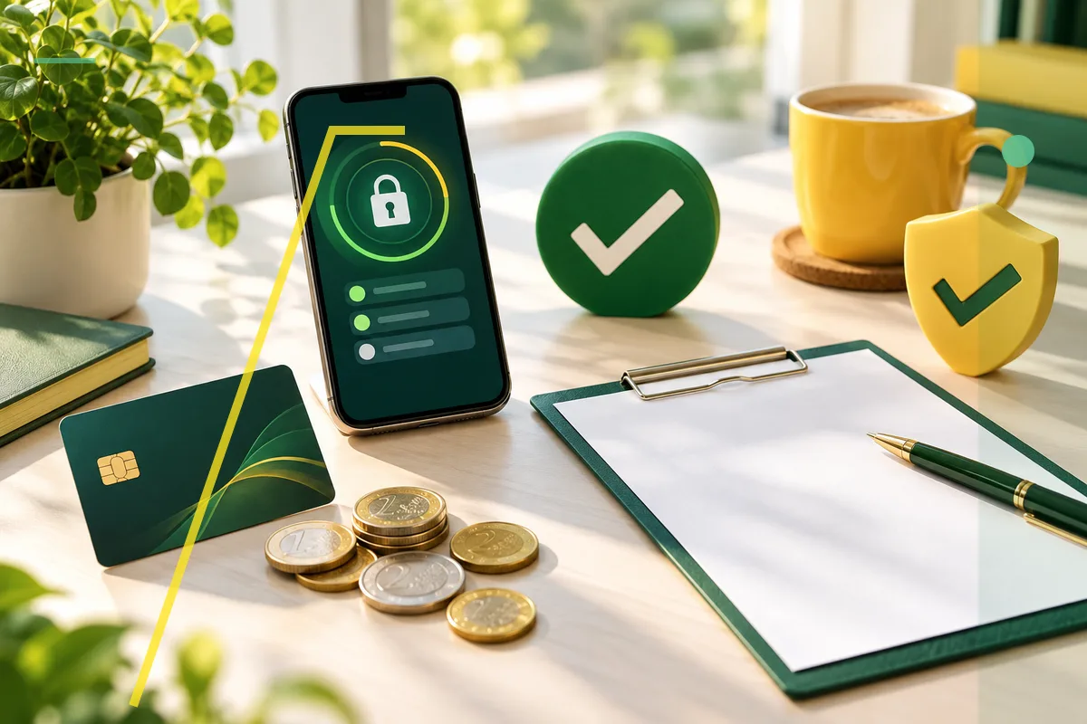 Maestro cashier steps from method selection to confirmation
