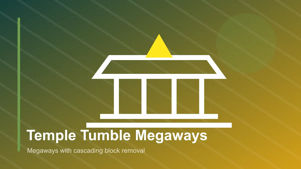 Temple Tumble Megaways bonus and session flow illustration